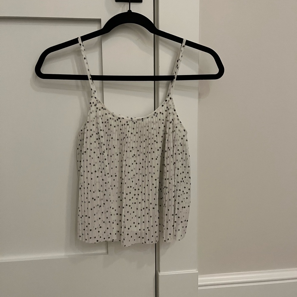 polkadot tank top